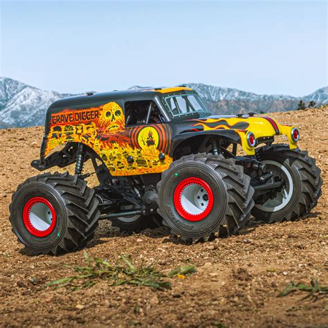 mini grave digger rc|horizon hobby grave digger.